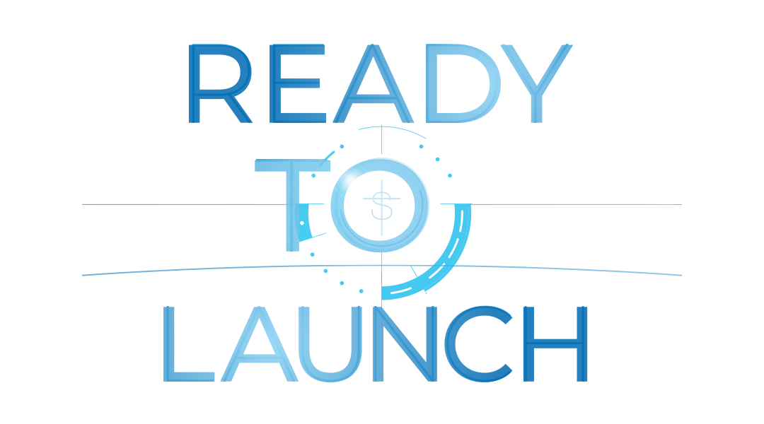 Ready To Launch colour stacked logo